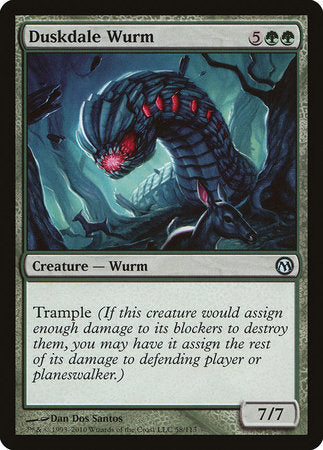 Duskdale Wurm [Duels of the Planeswalkers] | Good Games North