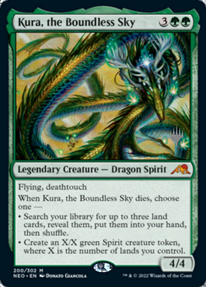 Kura, the Boundless Sky (Promo Pack) [Kamigawa: Neon Dynasty Promos] | Good Games North