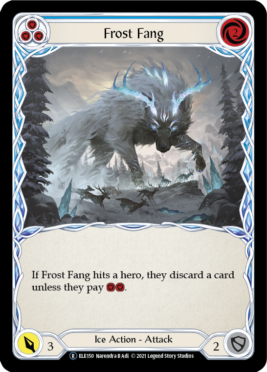 Frost Fang (Blue) [U-ELE150] Unlimited Normal | Good Games North