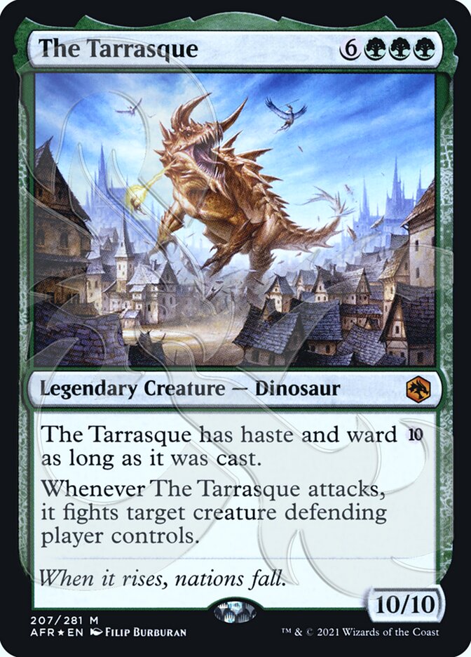 The Tarrasque (Ampersand Promo) [Dungeons & Dragons: Adventures in the Forgotten Realms Promos] | Good Games North