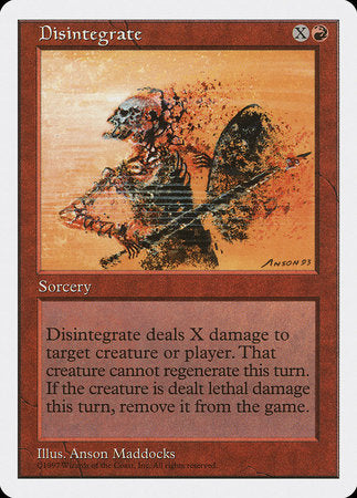 Disintegrate [Fifth Edition] | Good Games North