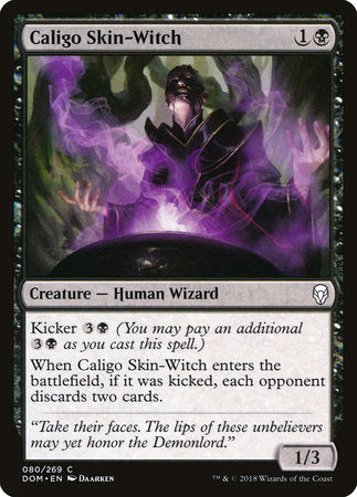 Caligo Skin-Witch [Dominaria] | Good Games North