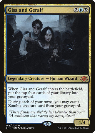 Gisa and Geralf [Eldritch Moon] | Good Games North