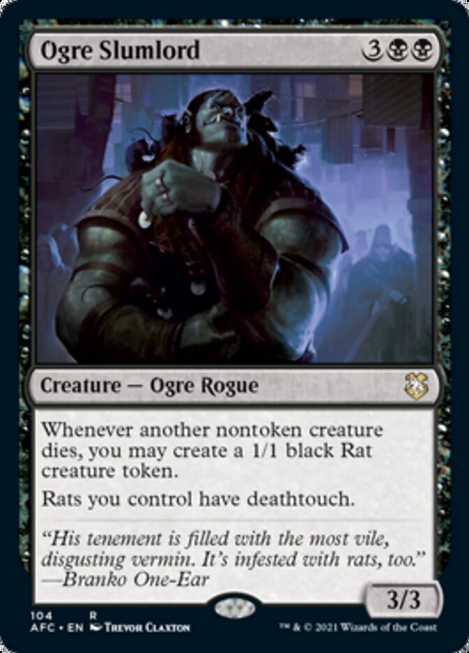 Ogre Slumlord [Dungeons & Dragons: Adventures in the Forgotten Realms Commander] | Good Games North