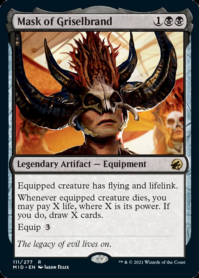 Mask of Griselbrand [Innistrad: Midnight Hunt] | Good Games North