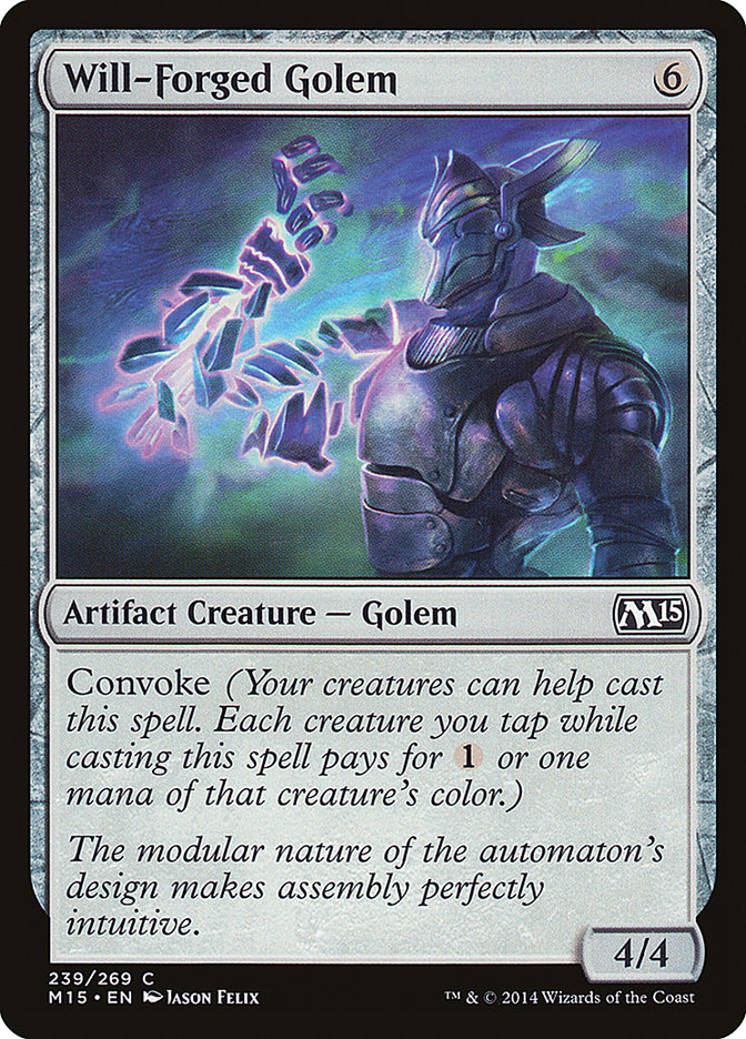 Will-Forged Golem [Magic 2015] | Good Games North