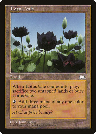 Lotus Vale [Weatherlight] | Good Games North