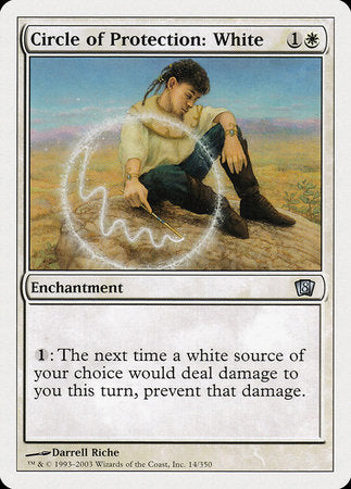 Circle of Protection: White [Eighth Edition] | Good Games North