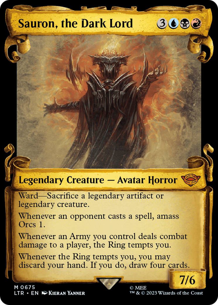 Sauron, the Dark Lord [The Lord of the Rings: Tales of Middle-Earth Showcase Scrolls] | Good Games North