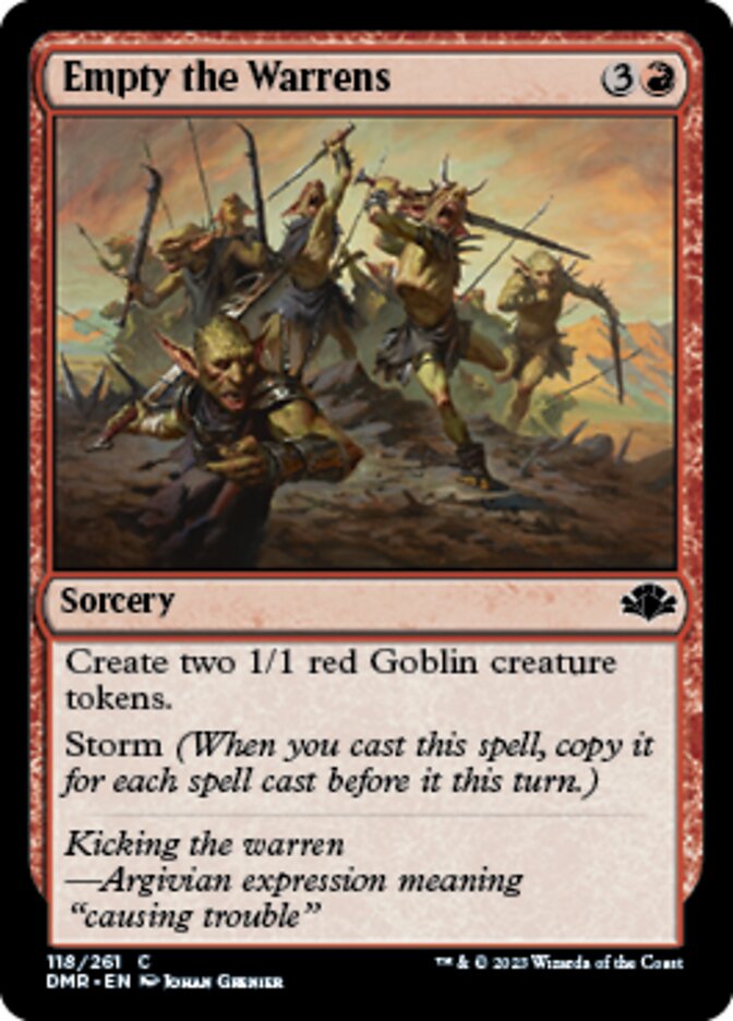 Empty the Warrens [Dominaria Remastered] | Good Games North