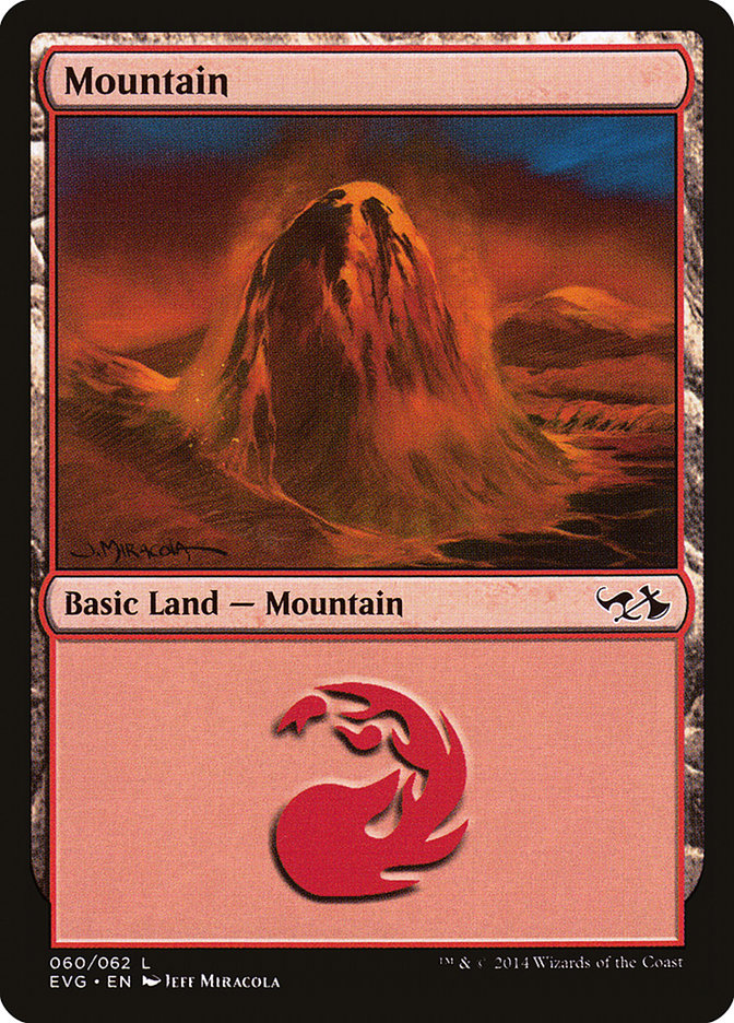 Mountain (60) (Elves vs. Goblins) [Duel Decks Anthology] | Good Games North