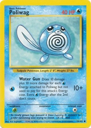 Poliwag (59/102) [Base Set Unlimited] | Good Games North