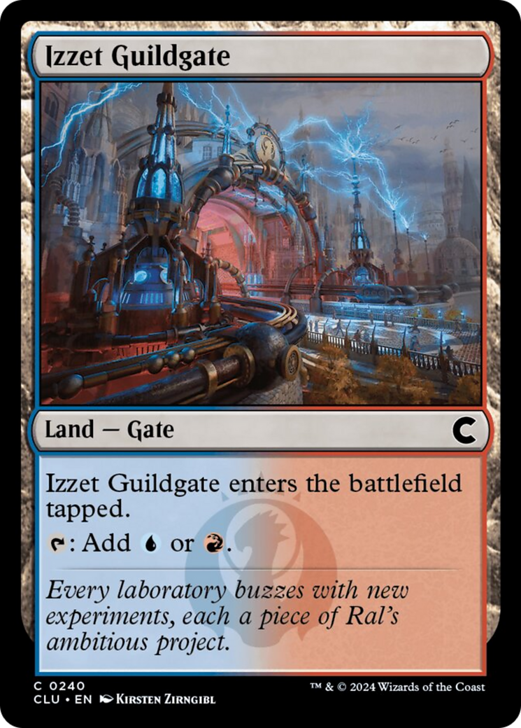 Izzet Guildgate [Ravnica: Clue Edition] | Good Games North
