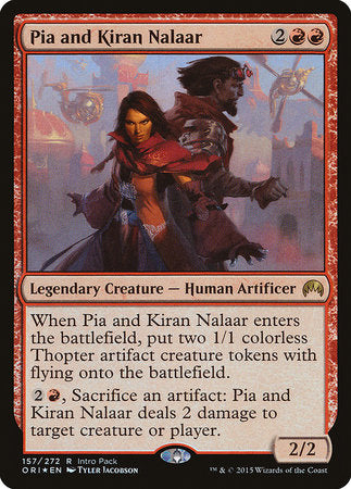 Pia and Kiran Nalaar [Magic Origins Promos] | Good Games North
