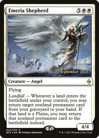 Emeria Shepherd [Battle for Zendikar Promos] | Good Games North
