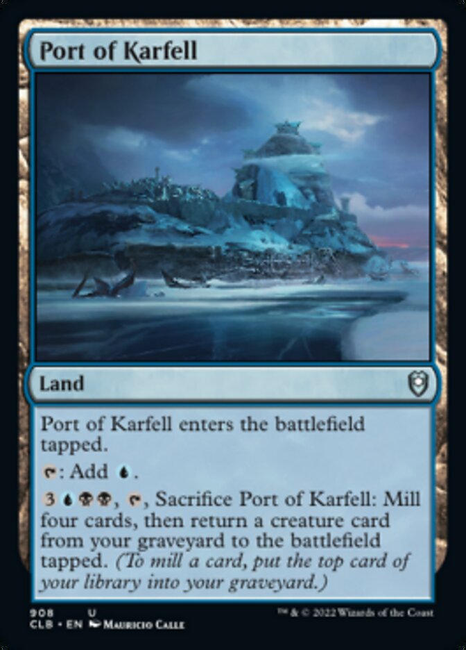 Port of Karfell [Commander Legends: Battle for Baldur's Gate] | Good Games North