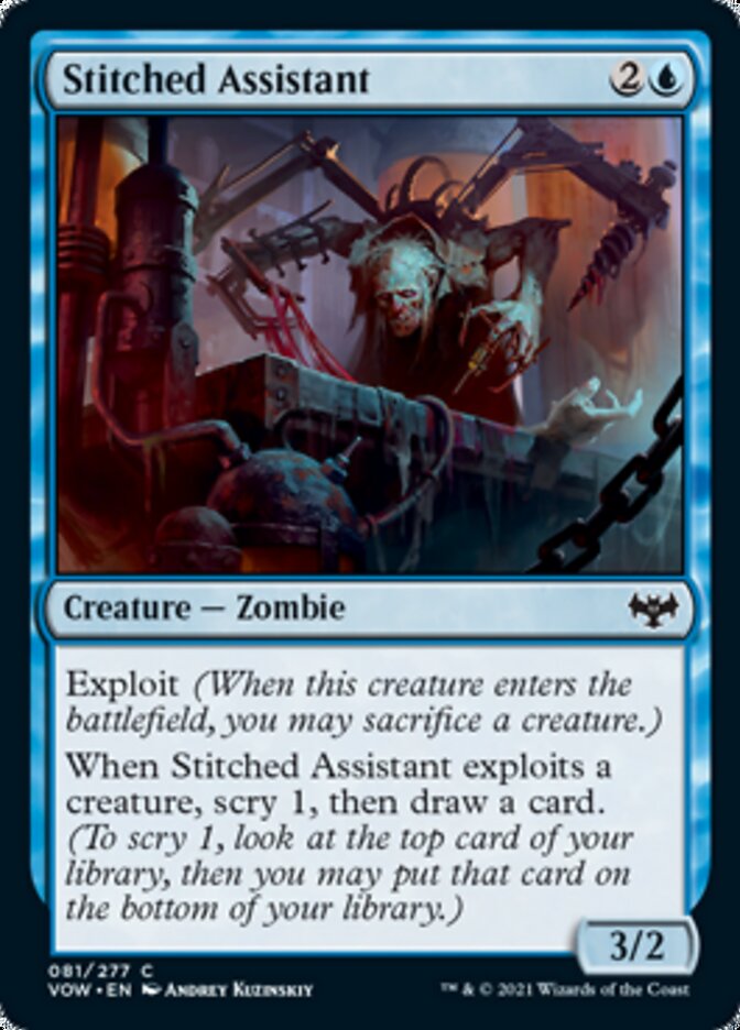Stitched Assistant [Innistrad: Crimson Vow] | Good Games North