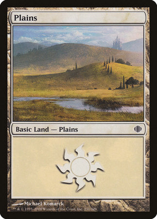 Plains (231) [Shards of Alara] | Good Games North