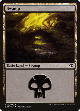 Swamp (66) [Duel Decks: Nissa vs. Ob Nixilis] | Good Games North