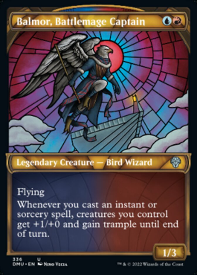 Balmor, Battlemage Captain (Showcase Textured) [Dominaria United] | Good Games North