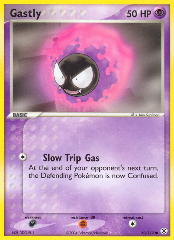 Gastly (63/112) [EX: FireRed & LeafGreen] | Good Games North