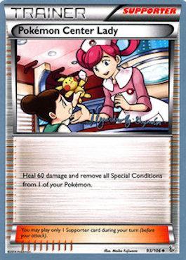 Pokemon Center Lady (93/106) (Primal Groudon - Alejandro Ng-Guzman) [World Championships 2015] | Good Games North