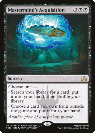 Mastermind's Acquisition [Rivals of Ixalan] | Good Games North
