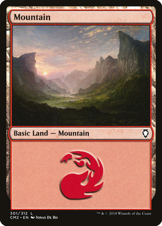 Mountain (301) [Commander Anthology Volume II] | Good Games North