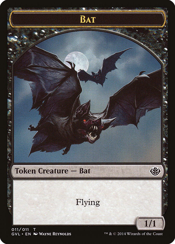 Bat Token (Garruk vs. Liliana) [Duel Decks Anthology Tokens] | Good Games North