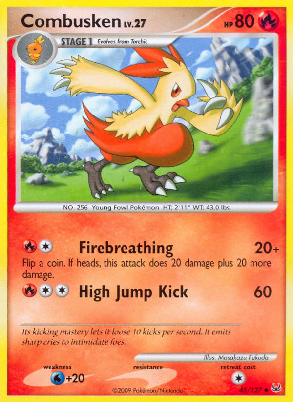 Combusken (45/127) [Platinum: Base Set] | Good Games North