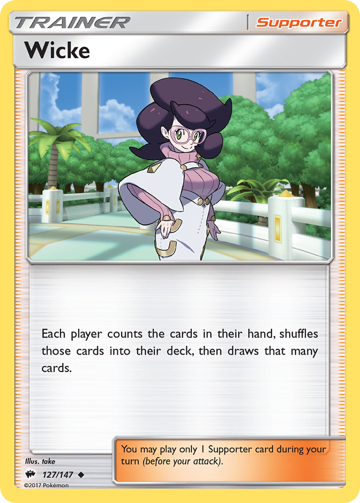 Wicke (127/147) [Sun & Moon: Burning Shadows] | Good Games North