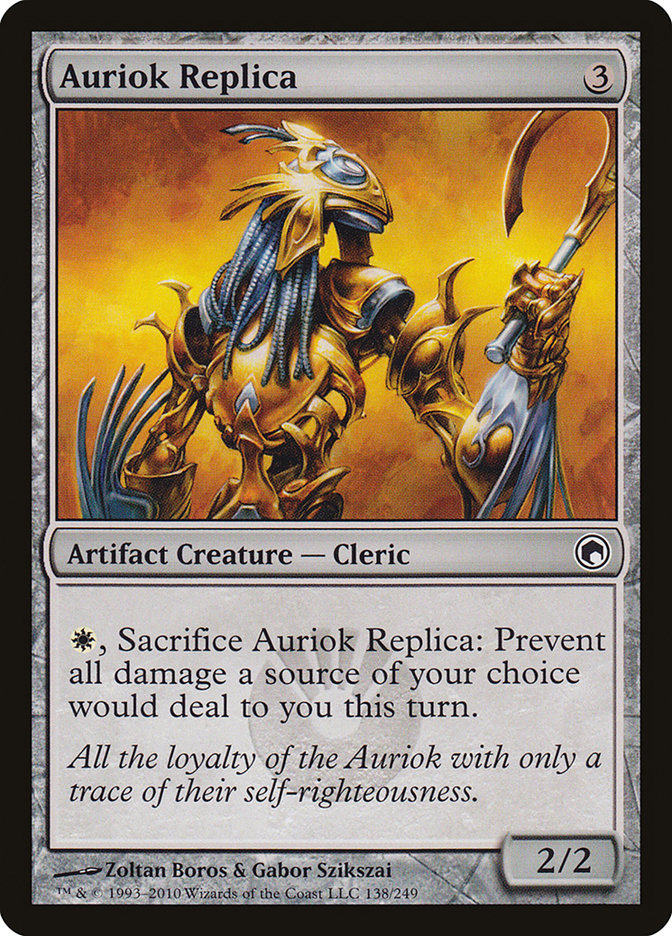 Auriok Replica [Scars of Mirrodin] | Good Games North