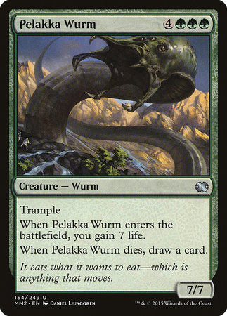 Pelakka Wurm [Modern Masters 2015] | Good Games North