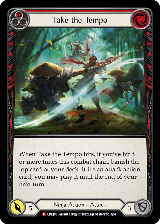 Take the Tempo [UPR161] (Uprising)  Rainbow Foil | Good Games North