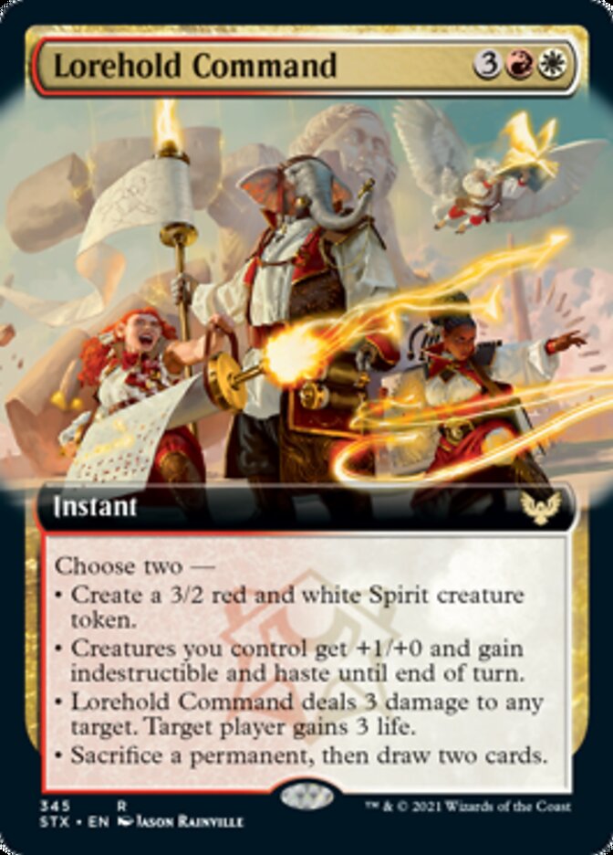 Lorehold Command (Extended) [Strixhaven: School of Mages] | Good Games North