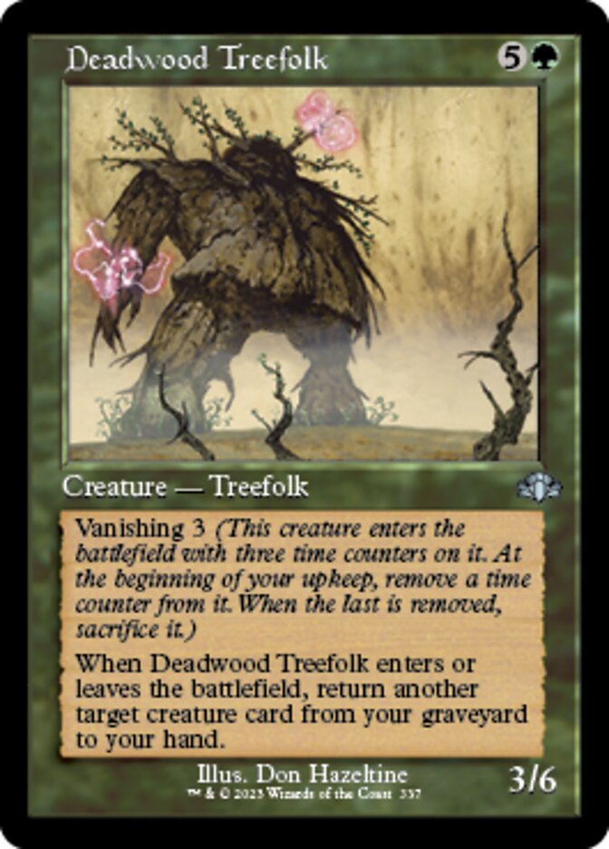 Deadwood Treefolk (Retro) [Dominaria Remastered] | Good Games North
