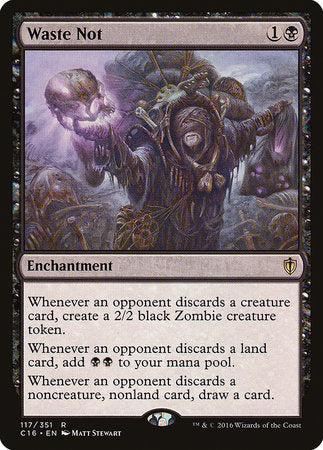 Waste Not [Commander 2016] | Good Games North