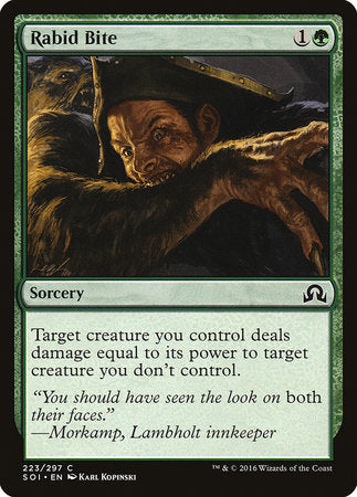 Rabid Bite [Shadows over Innistrad] | Good Games North