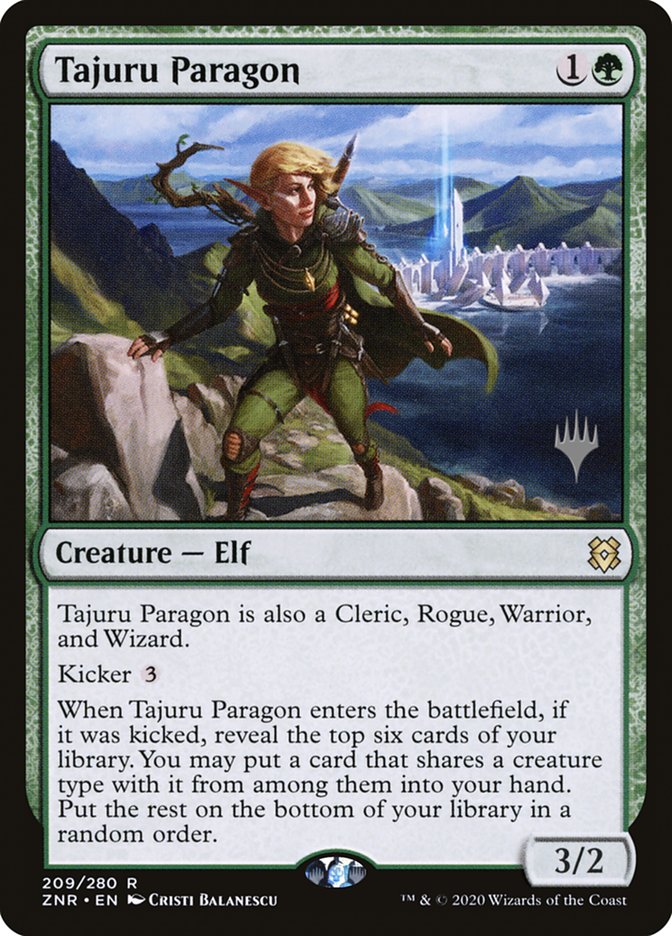 Tajuru Paragon (Promo Pack) [Zendikar Rising Promos] | Good Games North