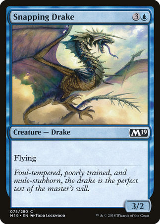 Snapping Drake [Core Set 2019] | Good Games North