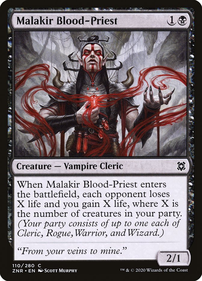Malakir Blood-Priest [Zendikar Rising] | Good Games North