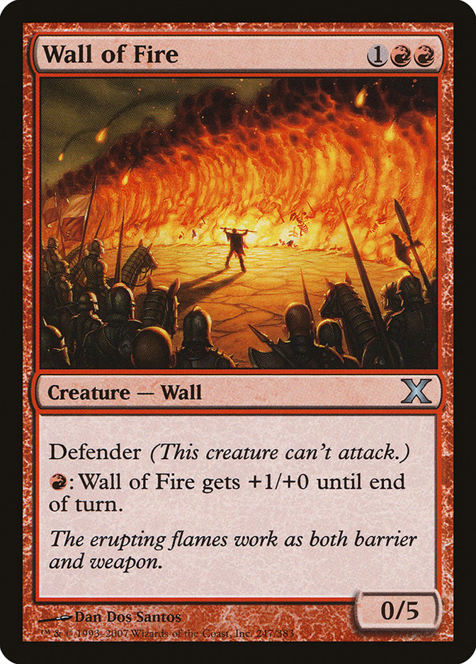 Wall of Fire [Tenth Edition] | Good Games North