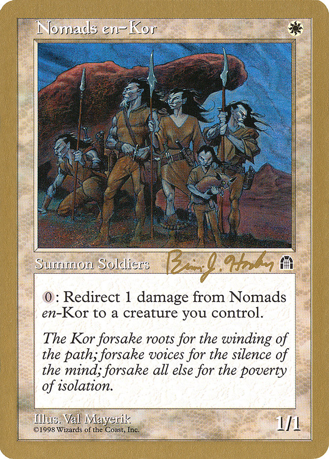 Nomads en-Kor (Brian Hacker) [World Championship Decks 1998] | Good Games North