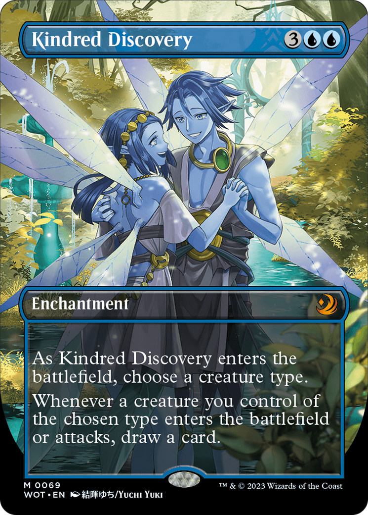 Kindred Discovery (Anime Borderless) [Wilds of Eldraine: Enchanting Tales] | Good Games North