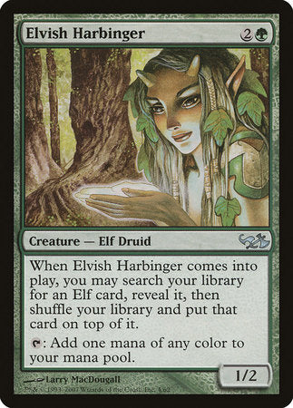 Elvish Harbinger [Duel Decks: Elves vs. Goblins] | Good Games North