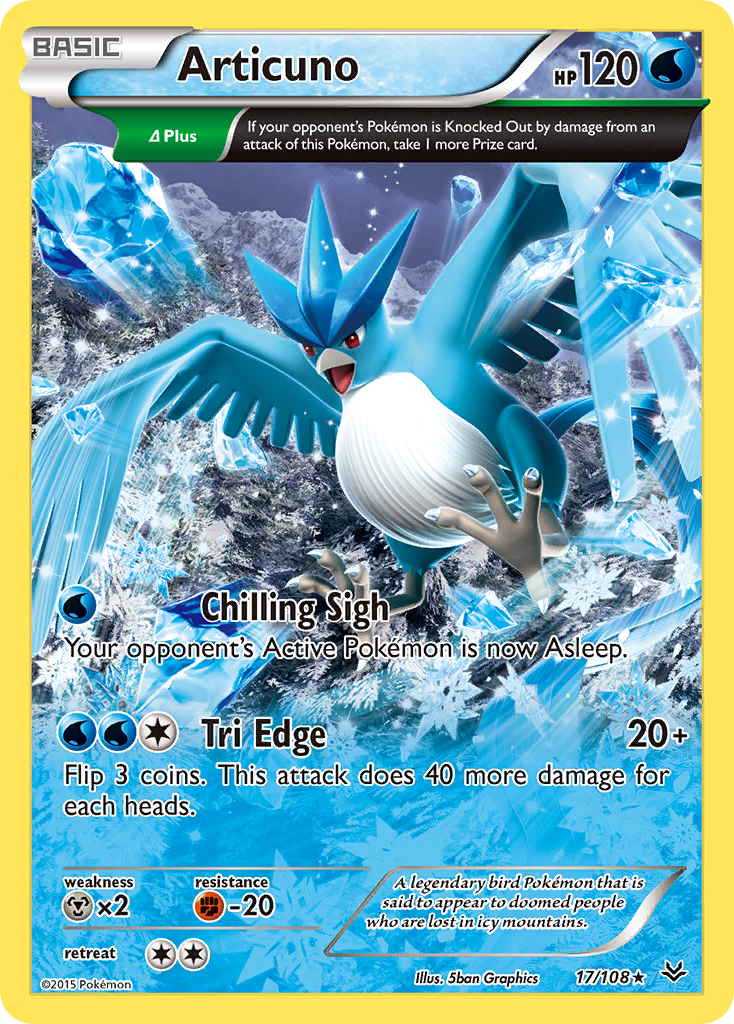 Articuno (17/108) [XY: Roaring Skies] | Good Games North