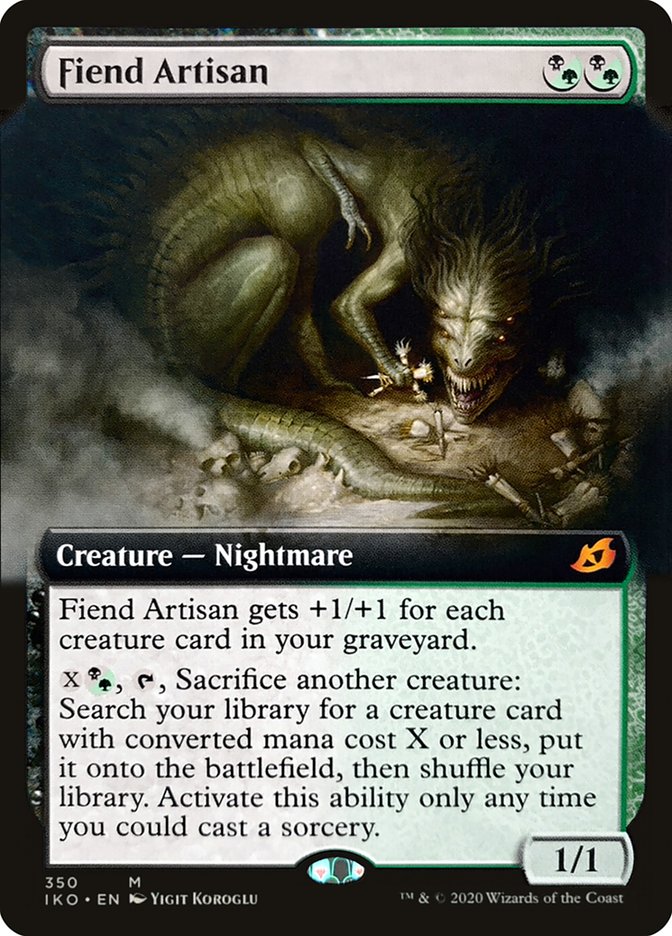Fiend Artisan (Extended Art) [Ikoria: Lair of Behemoths] | Good Games North