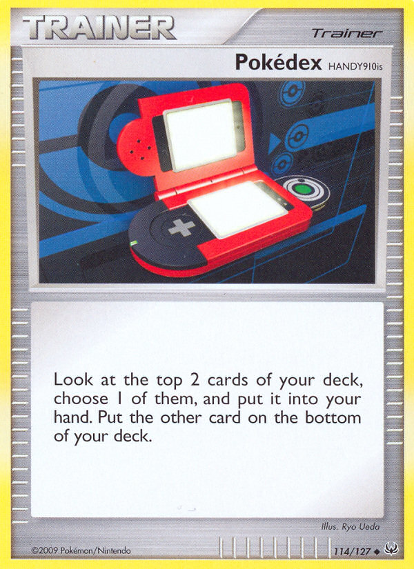 Pokedex HANDY910is (114/127) [Platinum: Base Set] | Good Games North