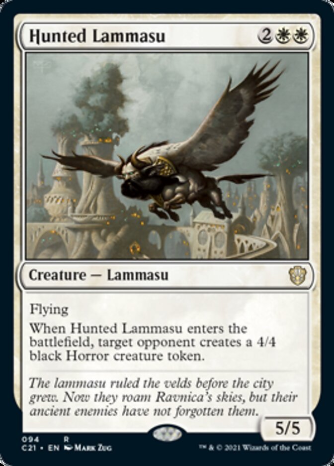 Hunted Lammasu [Commander 2021] | Good Games North