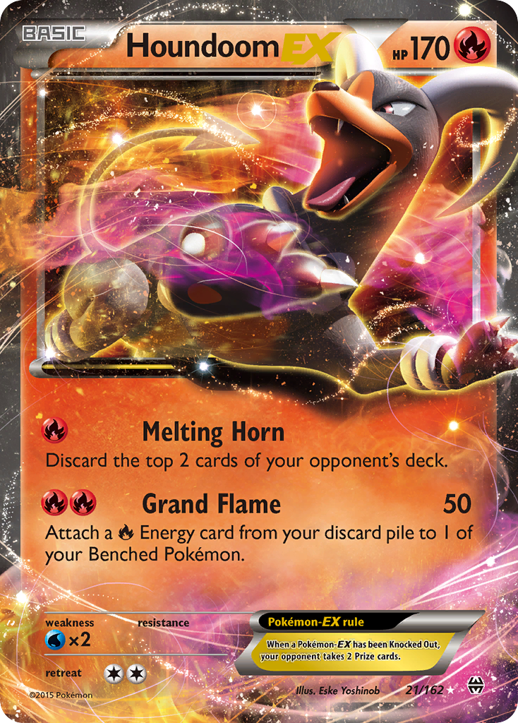 Houndoom EX (21/162) [XY: BREAKthrough] | Good Games North